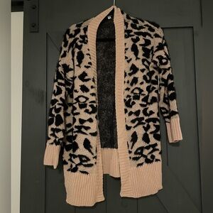 NWT Cheetah Cardigan